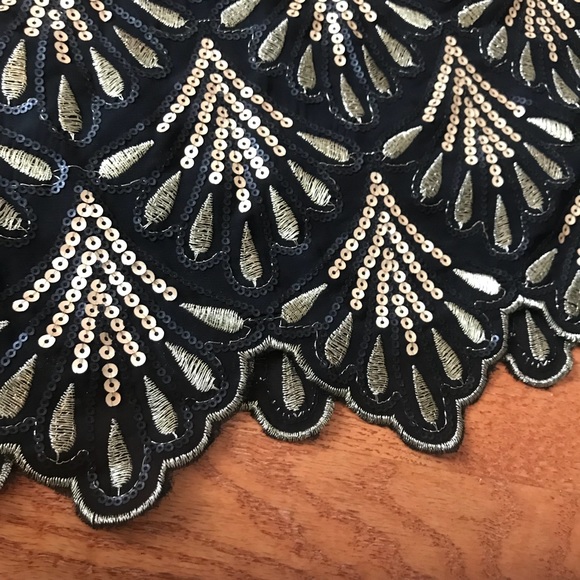 Art Noveau Sequin Skirt - Picture 2 of 3